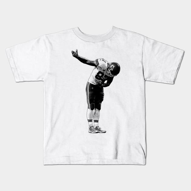 Travis Kelce Kids T-Shirt by Puaststrol